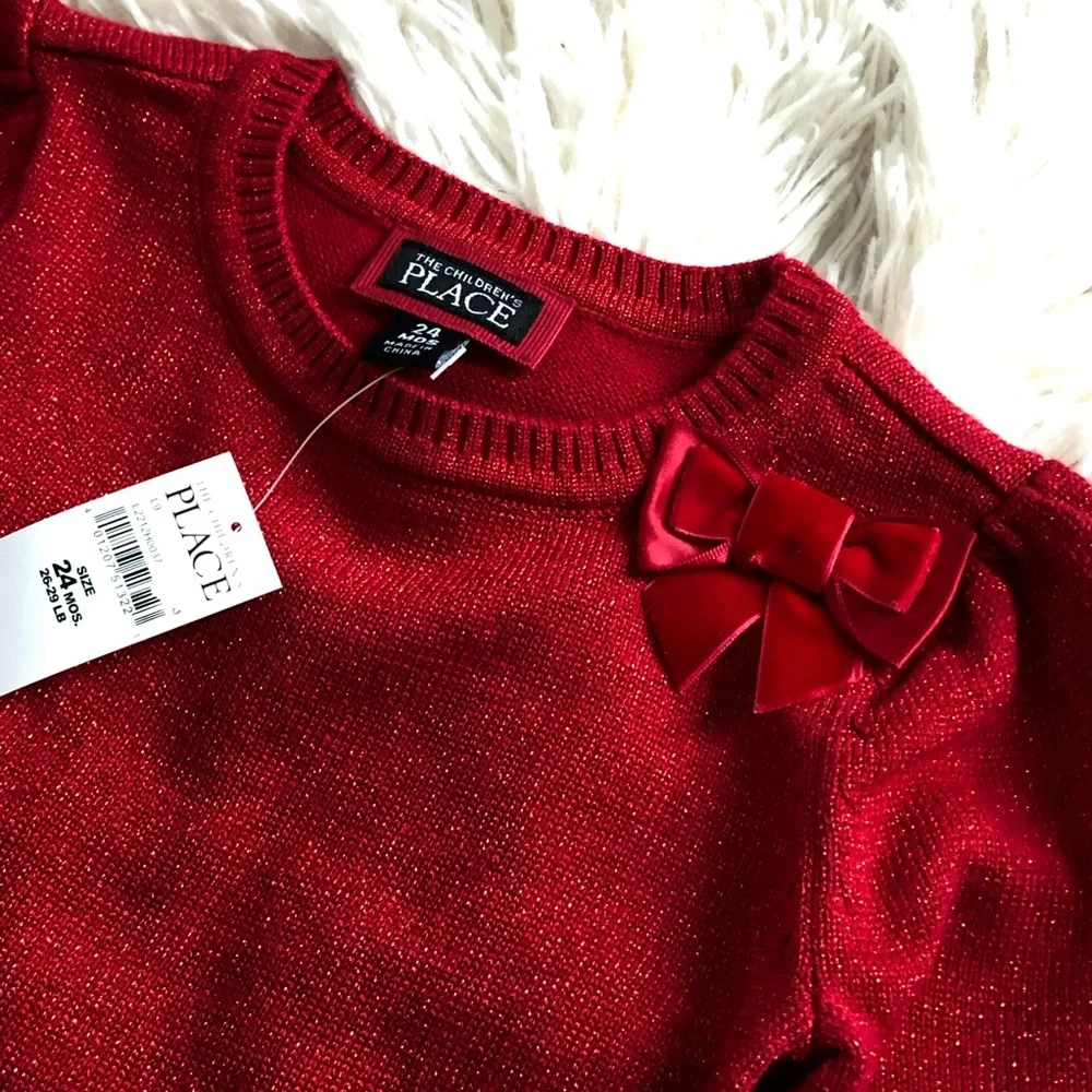 NWT The Children’s Place sparkling sweater